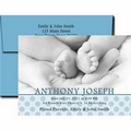 Birth Announcements w/Imprinted Envelopes (5"x7")